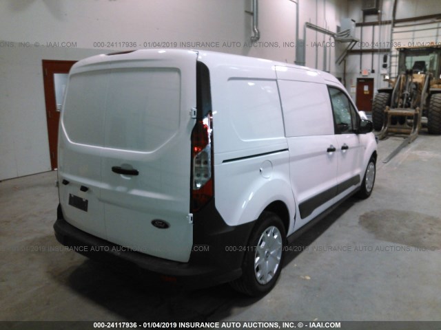 NM0LS7E71J1379914 - 2018 FORD TRANSIT CONNECT XL WHITE photo 4