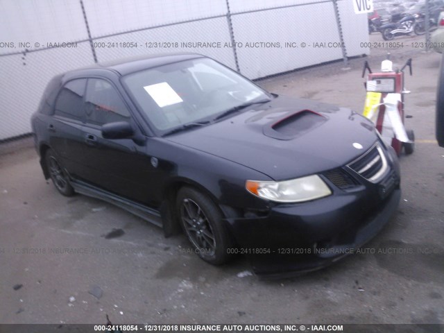 JF4GG226X5H050915 - 2005 SAAB 9-2 AERO BLACK photo 1