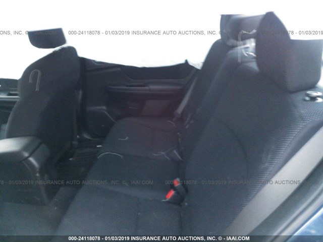 JF1GJAD64EH005569 - 2014 SUBARU IMPREZA PREMIUM BLUE photo 8