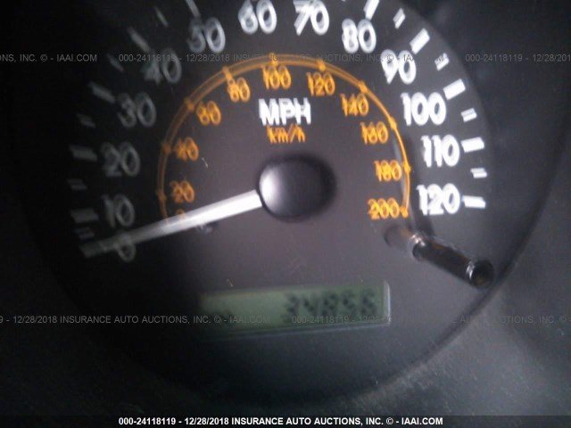 KL1TD66617B772206 - 2007 CHEVROLET AVEO LS RED photo 7