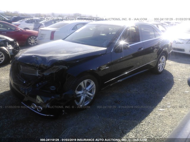 WDDHF2EB3BA371065 - 2011 MERCEDES-BENZ E 350 BLUETEC BLACK photo 2