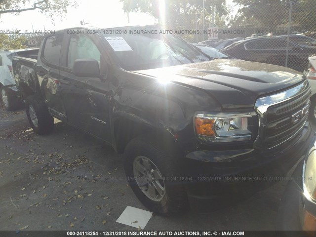 1GTG5BEA8K1100843 - 2019 GMC CANYON BLACK photo 1