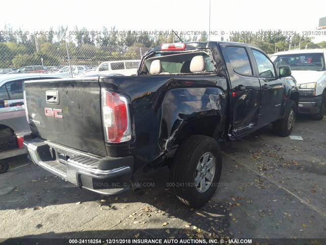 1GTG5BEA8K1100843 - 2019 GMC CANYON BLACK photo 4