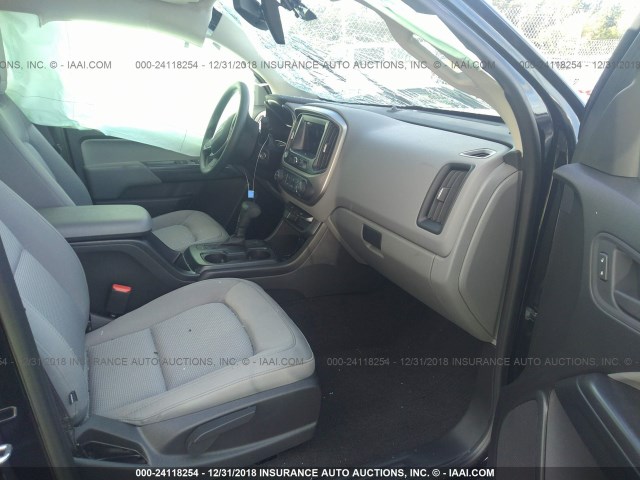 1GTG5BEA8K1100843 - 2019 GMC CANYON BLACK photo 5