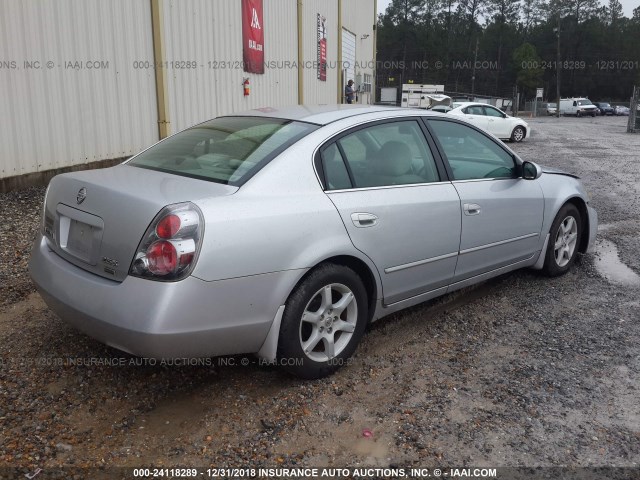 1N4AL11E26N452755 - 2006 NISSAN ALTIMA S/SL SILVER photo 4