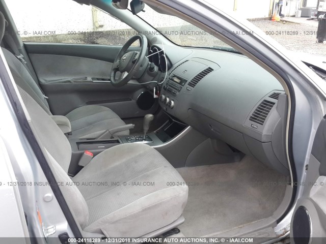 1N4AL11E26N452755 - 2006 NISSAN ALTIMA S/SL SILVER photo 5