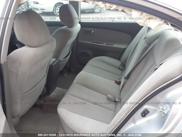 1N4AL11E26N452755 - 2006 NISSAN ALTIMA S/SL SILVER photo 8