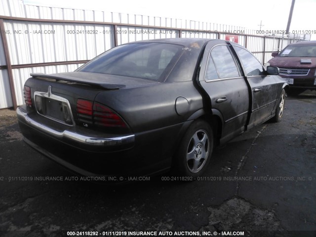1LNHM86S81Y708347 - 2001 LINCOLN LS BLACK photo 4