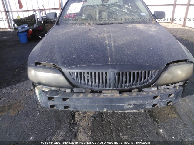 1LNHM86S81Y708347 - 2001 LINCOLN LS BLACK photo 6