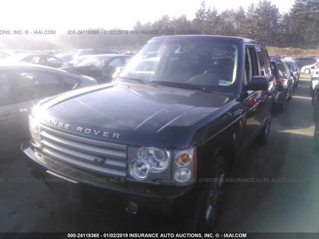 SALME11483A138340 - 2003 LAND ROVER RANGE ROVER HSE BLACK photo 2