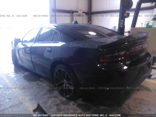 2C3CDXGJ8JH277408 - 2018 DODGE CHARGER R/T 392 BLACK photo 3