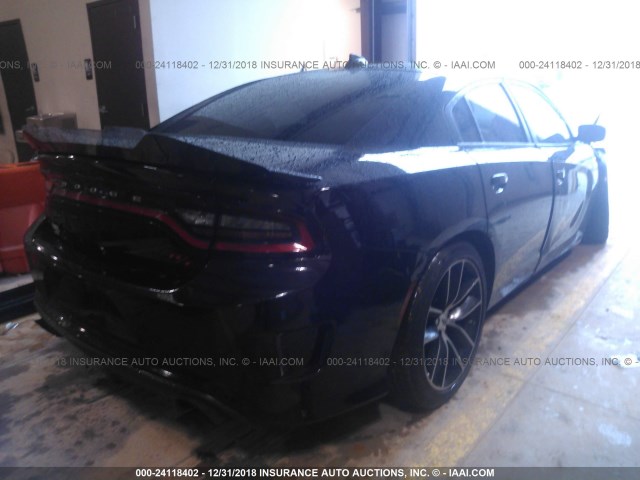 2C3CDXGJ8JH277408 - 2018 DODGE CHARGER R/T 392 BLACK photo 4