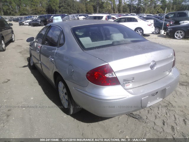 2G4WC552971197026 - 2007 BUICK LACROSSE CX SILVER photo 3