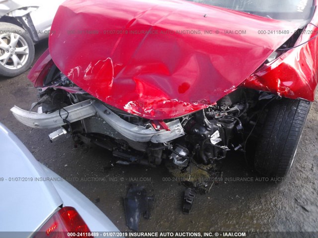 1C3CDFBA7DD288421 - 2013 DODGE DART SXT RED photo 6