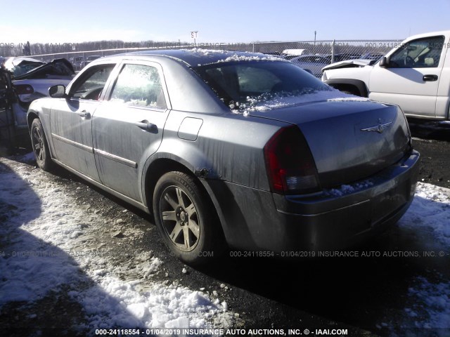 2C3KA53G46H384434 - 2006 CHRYSLER 300 TOURING BLUE photo 3