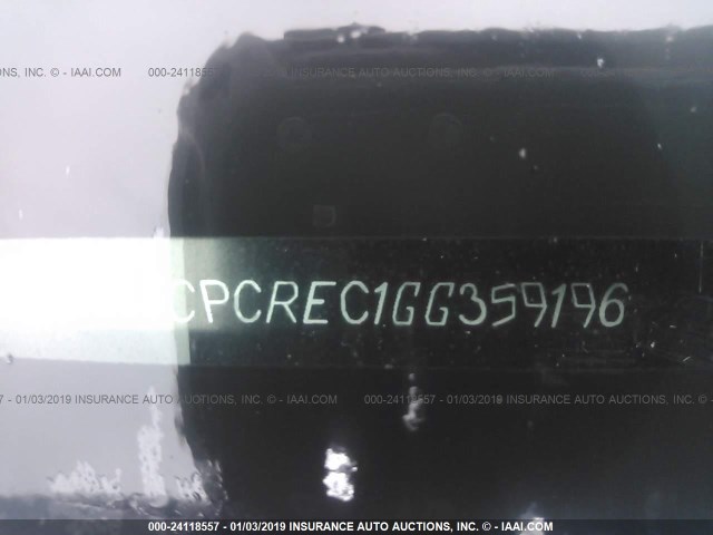 3GCPCREC1GG359196 - 2016 CHEVROLET SILVERADO C1500 LT WHITE photo 9