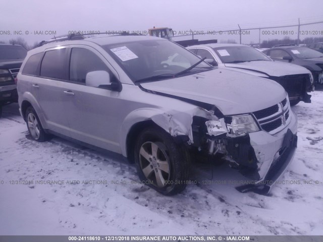 3C4PDDBG9CT258352 - 2012 DODGE JOURNEY SXT SILVER photo 1