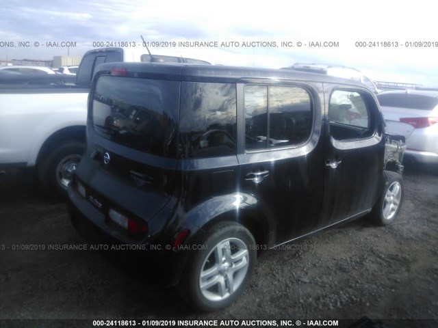 JN8AZ2KR2BT212194 - 2011 NISSAN CUBE S/SL/KROM BLACK photo 4