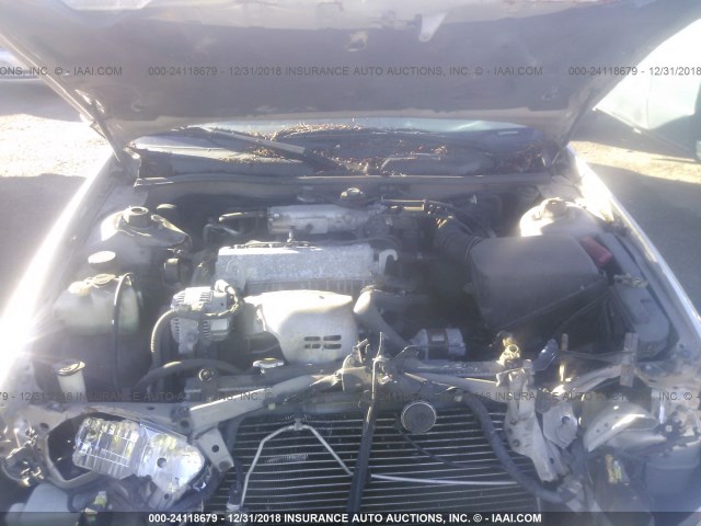 4T1BG22K2YU738610 - 2000 TOYOTA CAMRY CE/LE/XLE 棕色 照片 10