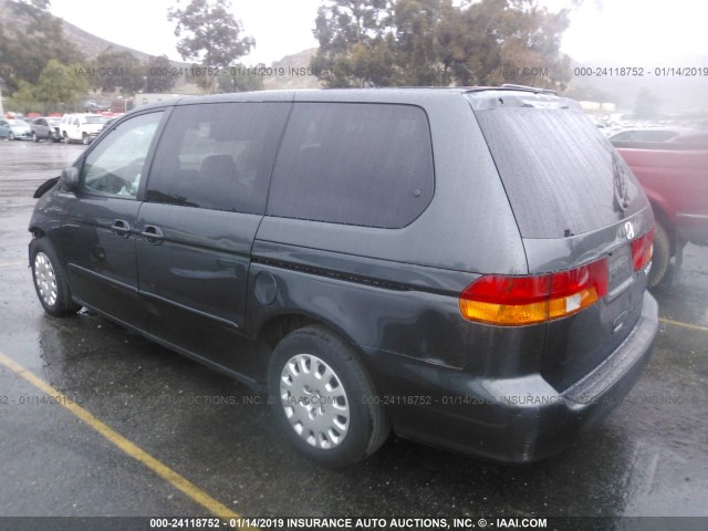 5FNRL18523B148757 - 2003 HONDA ODYSSEY LX GRAY photo 3