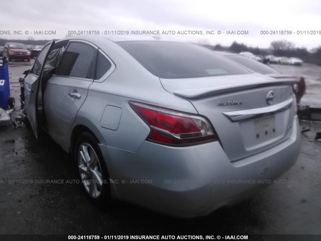 1N4AL3AP5DN554979 - 2013 NISSAN ALTIMA 2.5/S/SV/SL SILVER photo 3