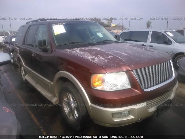 1FMFU185X6LA39962 - 2006 FORD EXPEDITION EDDIE BAUER BURGUNDY photo 1