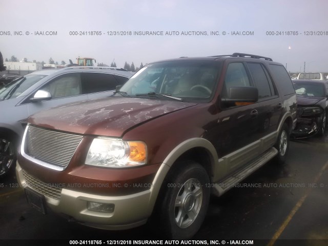 1FMFU185X6LA39962 - 2006 FORD EXPEDITION EDDIE BAUER BURGUNDY photo 2