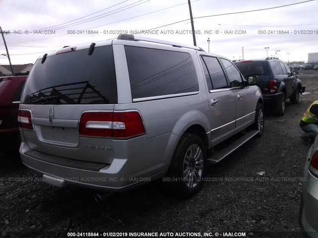 5LMFL28537LJ14718 - 2007 LINCOLN NAVIGATOR L TAN photo 4