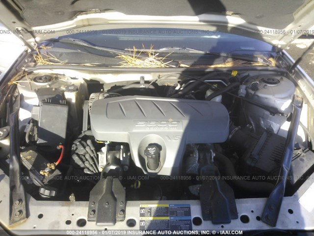 2G2WP552081111682 - 2008 PONTIAC GRAND PRIX SILVER photo 10