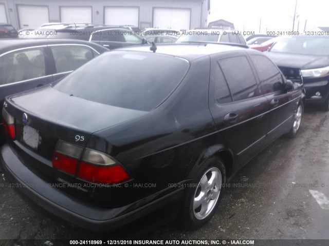 YS3EF48Z113042345 - 2001 SAAB 9-5 SE BLACK photo 4