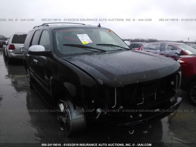 1GNSCAE06DR134325 - 2013 CHEVROLET TAHOE C1500  LS BLACK photo 1