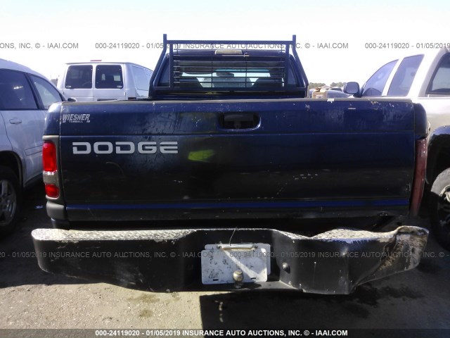 3B7KC23Z71G763734 - 2001 DODGE RAM 2500 BLUE photo 6