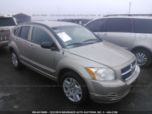 1B3CB4HA7AD596960 - 2010 DODGE CALIBER SXT GOLD photo 1