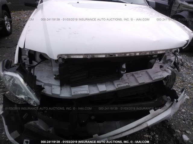 1FMEU73E58UA66800 - 2008 FORD EXPLORER XLT WHITE photo 10