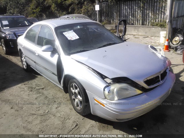 1MEFM55S41A619801 - 2001 MERCURY SABLE LS PREMIUM SILVER photo 1