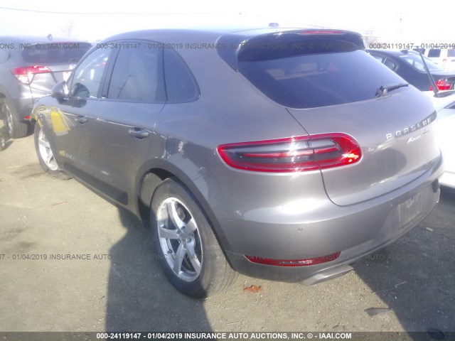 WP1AA2A58JLB02040 - 2018 PORSCHE MACAN GRAY photo 3