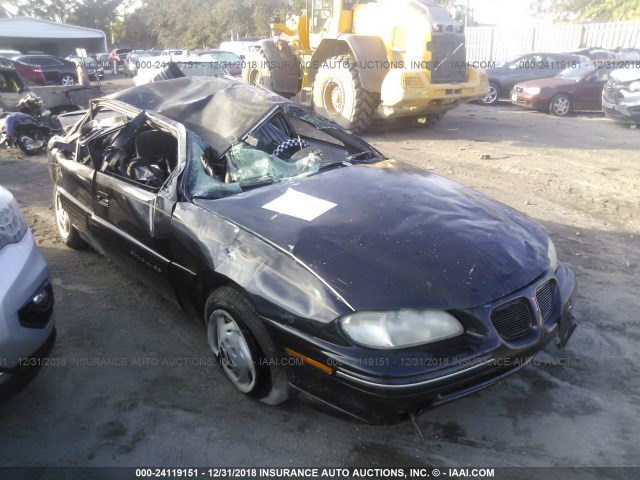 1G2NE52M7WM515331 - 1998 PONTIAC GRAND AM SE BLACK photo 1