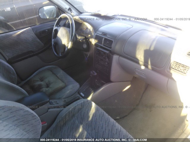 JF1SF6558YH700902 - 2000 SUBARU FORESTER S Ağ foto 5
