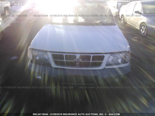 JF1SF6558YH700902 - 2000 SUBARU FORESTER S Ağ foto 6