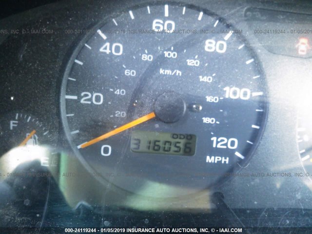 JF1SF6558YH700902 - 2000 SUBARU FORESTER S Ağ foto 7