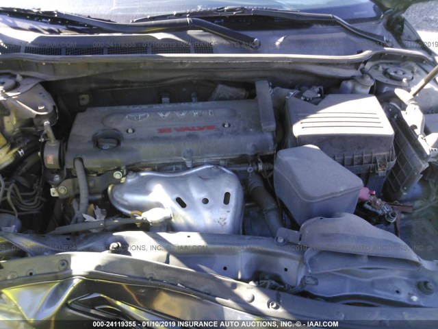 4T1BE46K79U326079 - 2009 TOYOTA CAMRY SE/LE/XLE GRAY photo 10