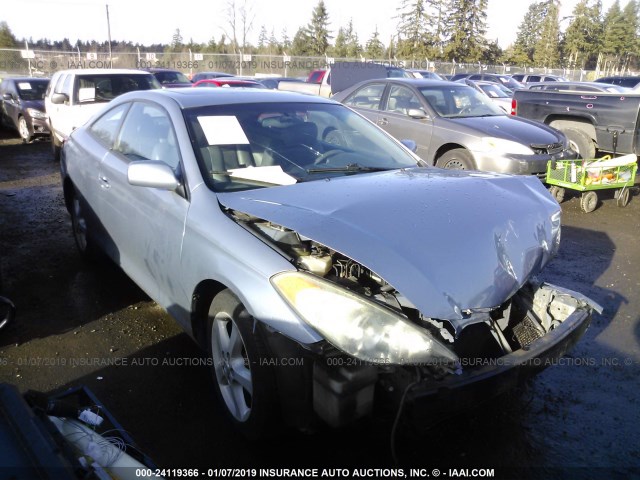 4T1CA30P84U016823 - 2004 TOYOTA CAMRY SOLARA SE/SLE BLUE photo 1