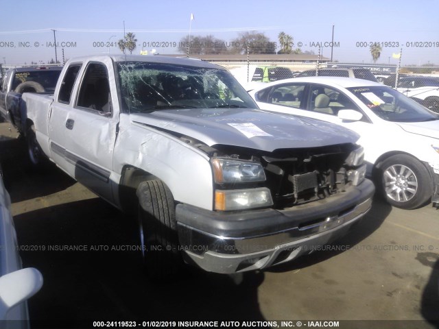 1GCEC19VX3Z315227 - 2003 CHEVROLET SILVERADO C1500 SILVER photo 1