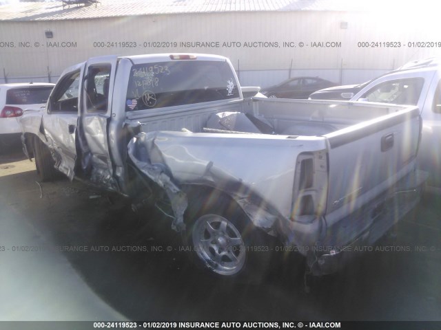 1GCEC19VX3Z315227 - 2003 CHEVROLET SILVERADO C1500 SILVER photo 3