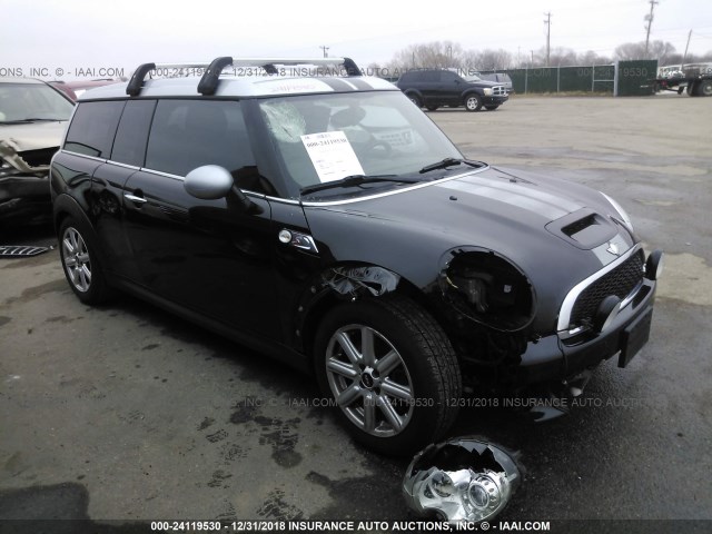 WMWZG3C52BTY31056 - 2011 MINI COOPER S CLUBMAN BLACK photo 1