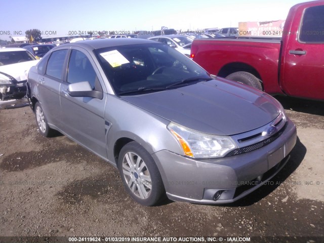 1FAHP35N28W135550 - 2008 FORD FOCUS SE/SEL/SES GRAY photo 1