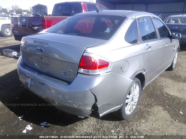 1FAHP35N28W135550 - 2008 FORD FOCUS SE/SEL/SES GRAY photo 6