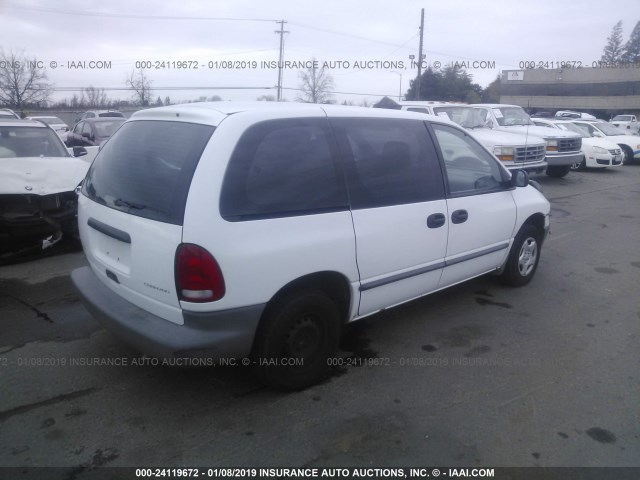 2B4GP25R4YR520794 - 2000 DODGE CARAVAN WHITE photo 4