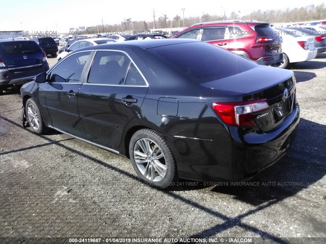 4T1BF1FK4CU129471 - 2012 TOYOTA CAMRY SE/LE/XLE 黑色 照片 3