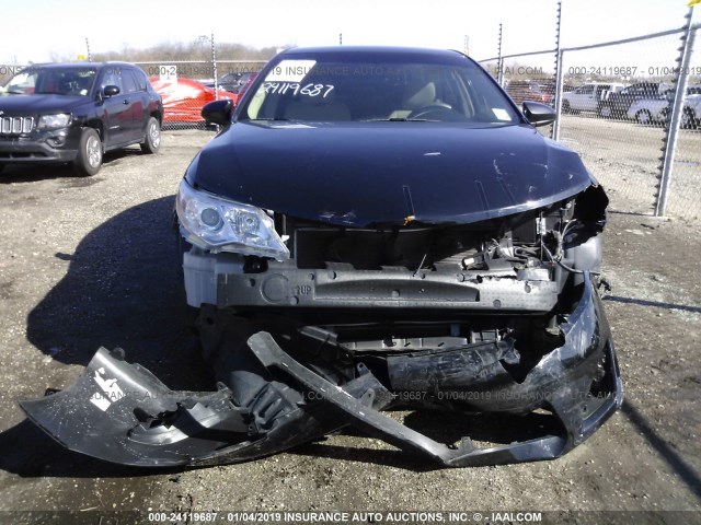 4T1BF1FK4CU129471 - 2012 TOYOTA CAMRY SE/LE/XLE 黑色 照片 6